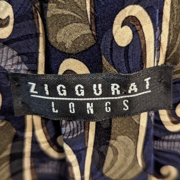 ZIGGURAT Longs Mulberry Neckwear Mens Designer Ties 100% Silk. Made in USA - Picture 10 of 11